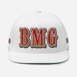 BMG Niners Tribute Embroidered Flat Bill Cap