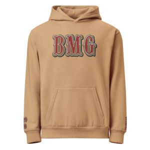 BMG Niners Tribute Embroidered Premium Urban garment-dyed hoodie
